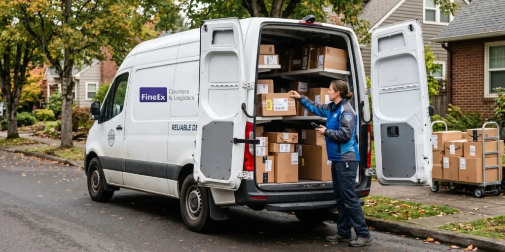 Fast international courier drop-off in Surrey