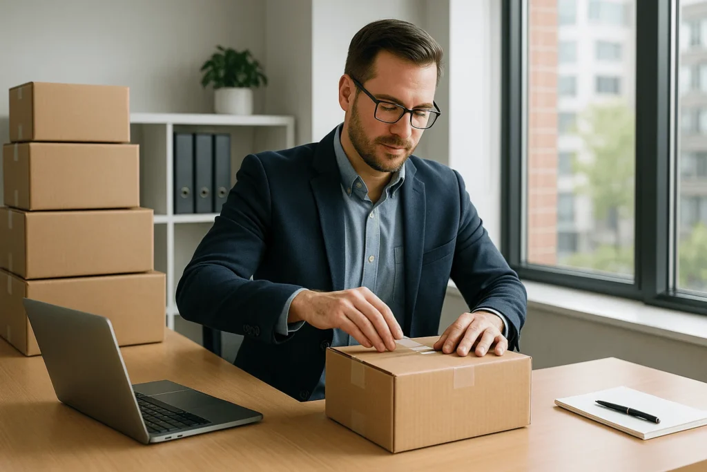 Scheduled courier pickup keeps Surrey businesses on a reliable shipping rhythm