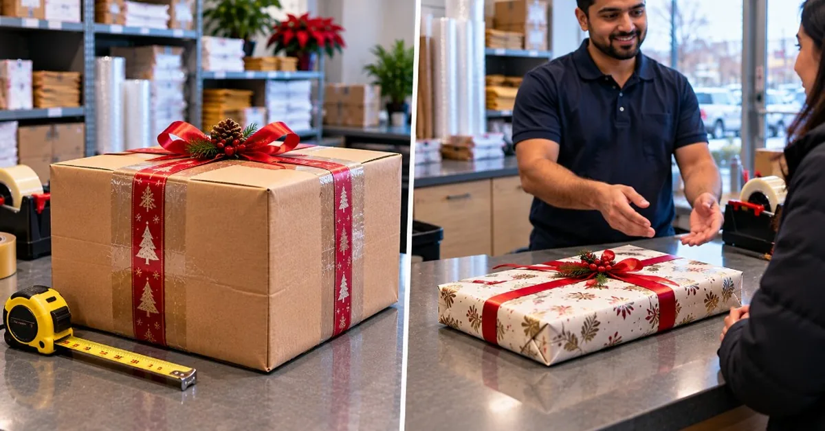 Economy gift carton vs express light pack for Christmas shipping Canada to India