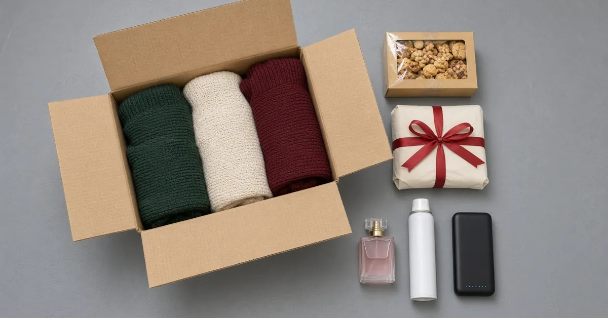 Packing allowed Christmas gifts for courier to India from Canada